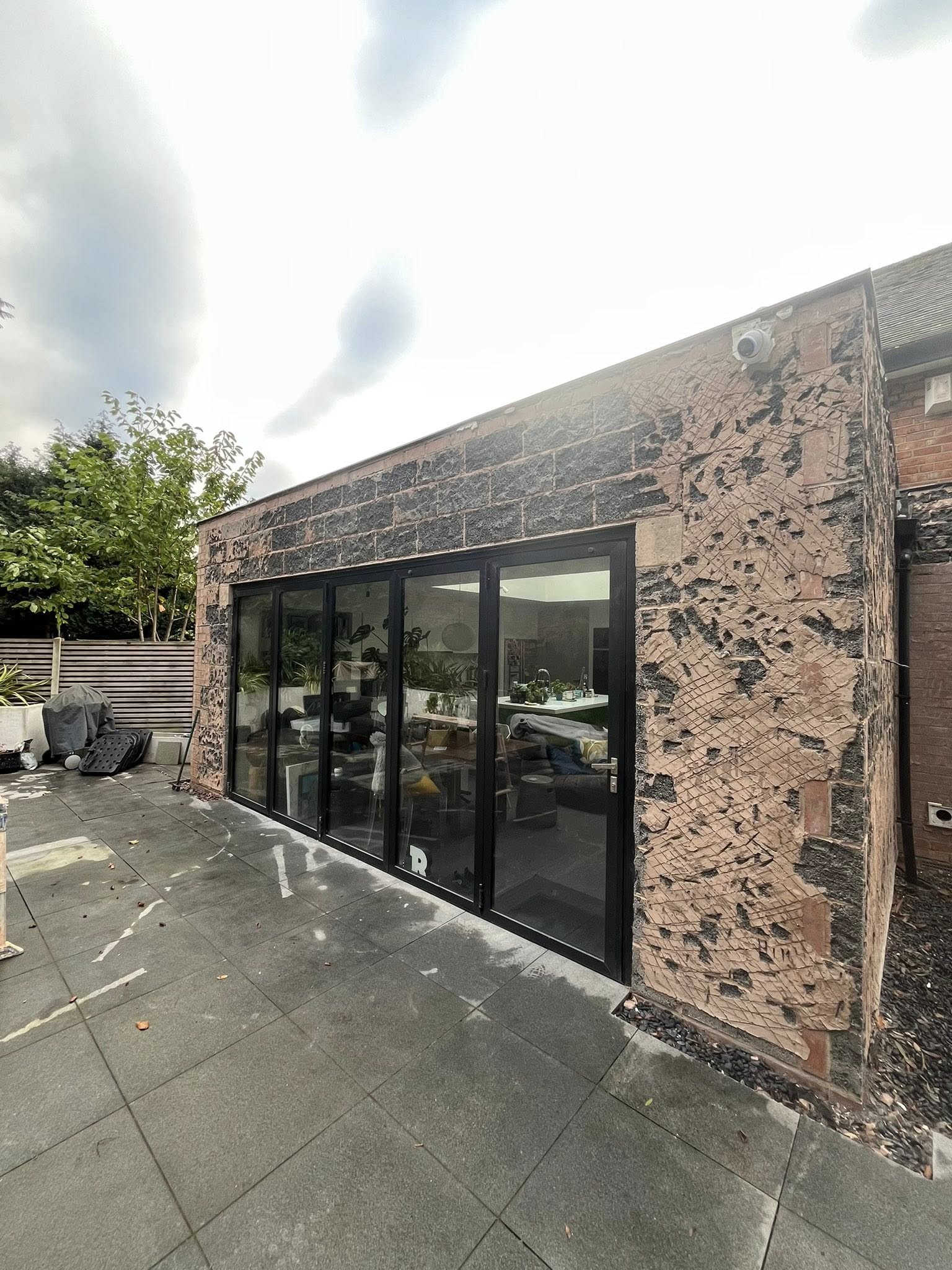 Exterior before rendering